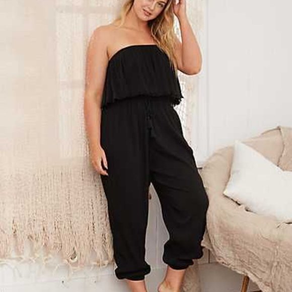 aerie Pants - Black aerie jumpsuit